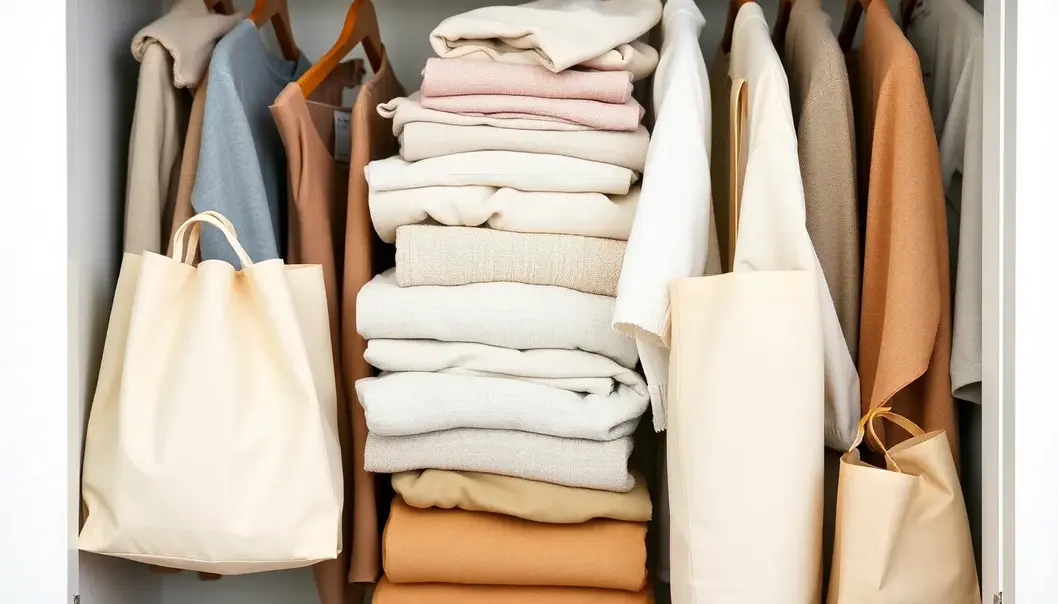 An eco-friendly fashion store showcasing sustainable clothing options.