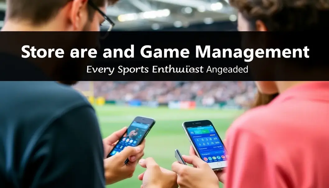 Apps helping fans track sports scores in real-time.